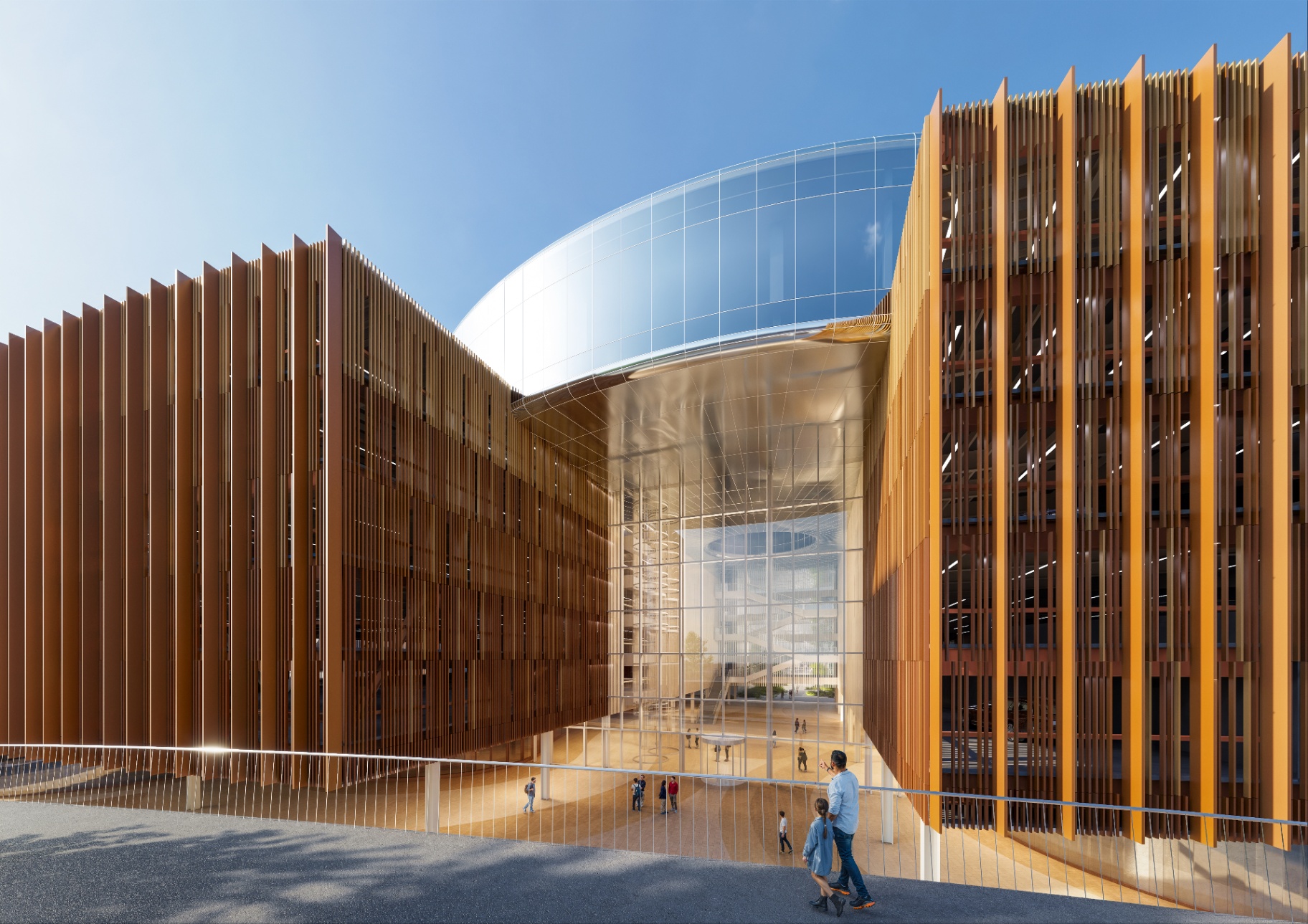 IPAI Campus – Mobility Hub, ©IPAI/MVRDV